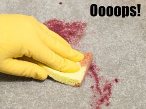 Carpet Stain-oops